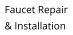 Faucet Repair & Installation